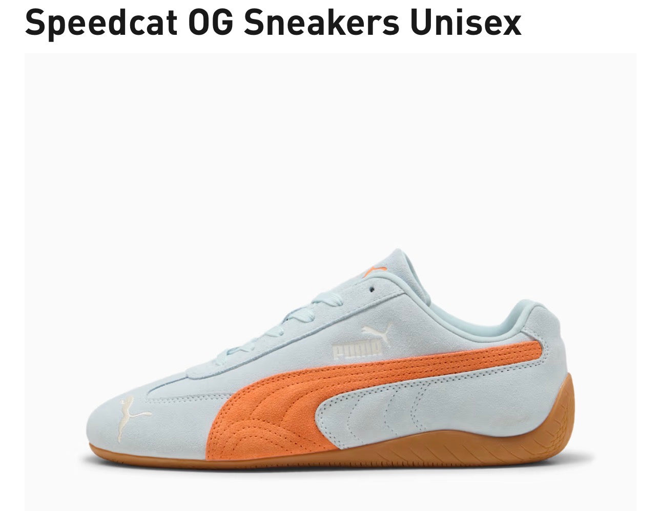 UK 10 PUMA Speedcat OG Sneakers Unisex trainers
