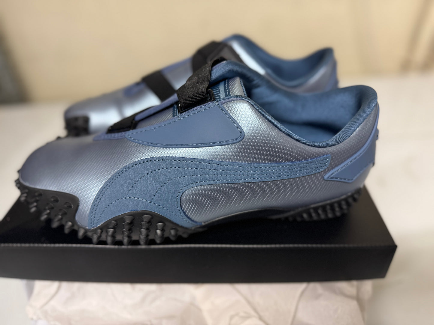 UK 8.5 PUMA Mostro Metallic Sneakers Unisex Trainers