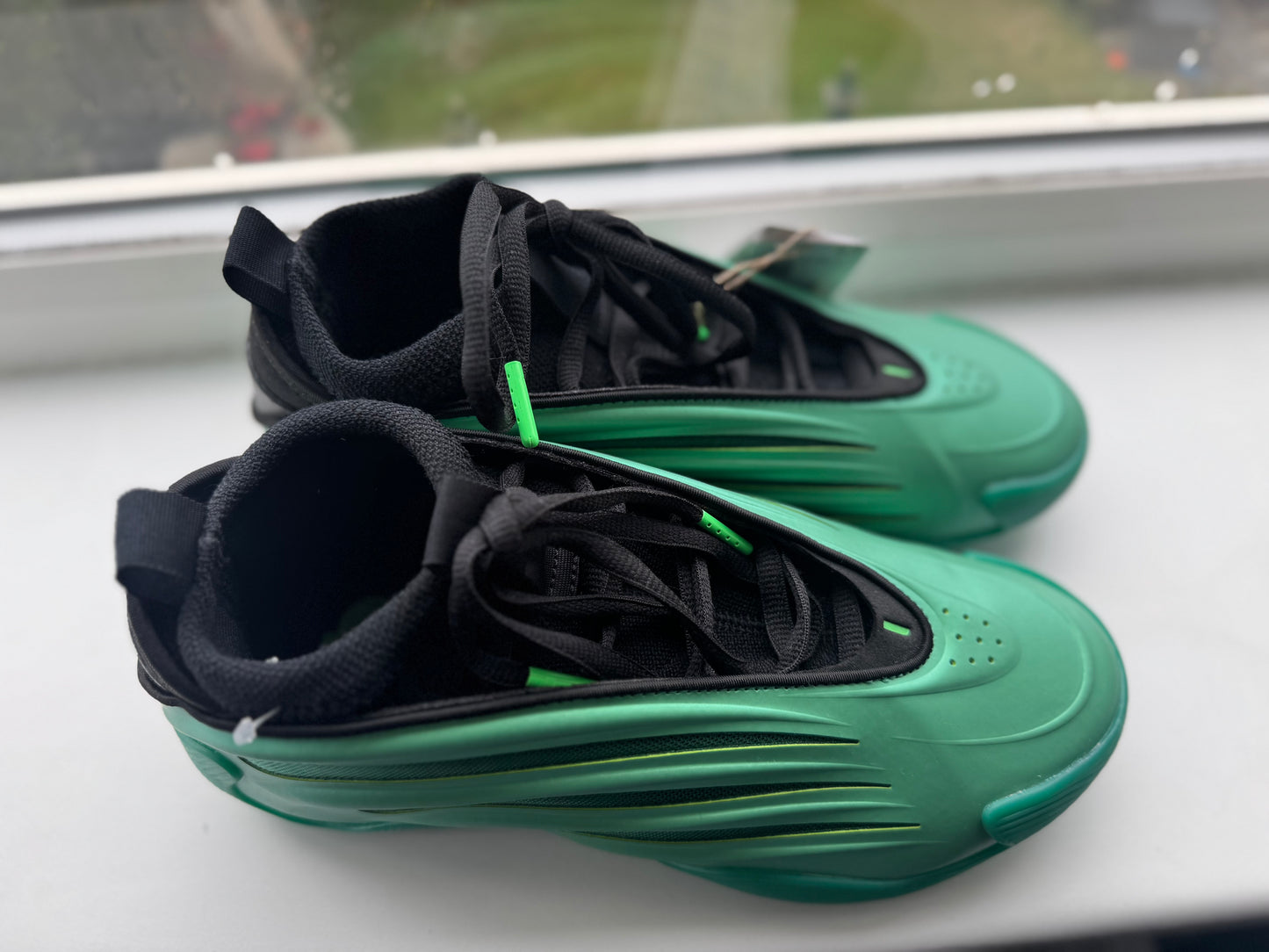 UK 7 ADIDAS HARDEN VOL.9 - SCREAMING GREEN/CORE BLACK SHOES UNISEX TRAINERS