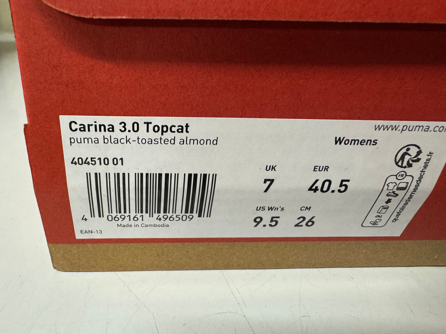 PUMA Carina 3.0 Topcat Sneakers Women Unisex Trainers