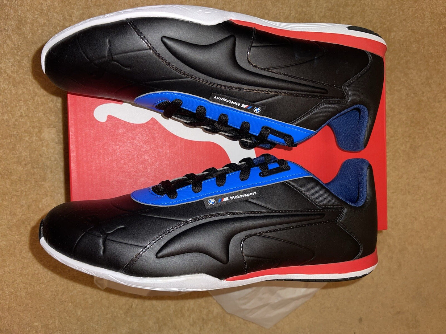 Uk 9 BMW M Motorsport Tune Cat Unisex Shoes Trainers Sneakers.