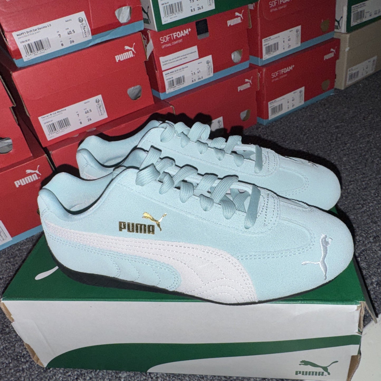 UK 4 PUMA Speedcat OG Sneakers - Unisex Trainers EU 37 Style: 401698_08