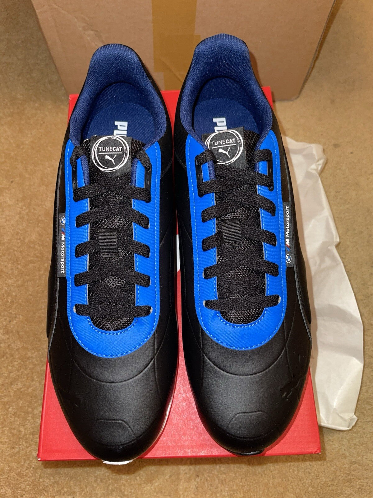 Uk 9 BMW M Motorsport Tune Cat Unisex Shoes Trainers Sneakers.