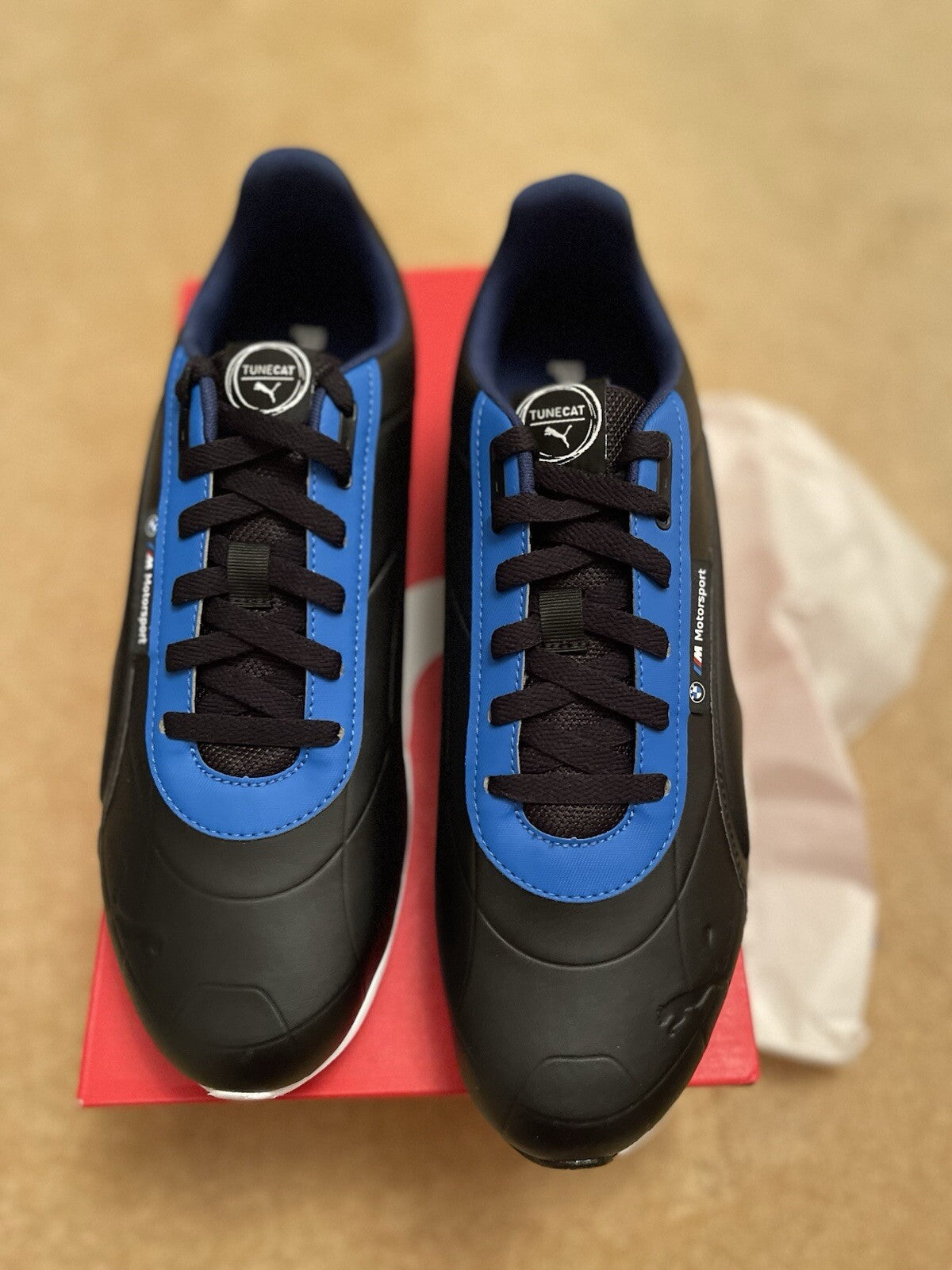 Uk 9 BMW M Motorsport Tune Cat Unisex Shoes Trainers Sneakers.